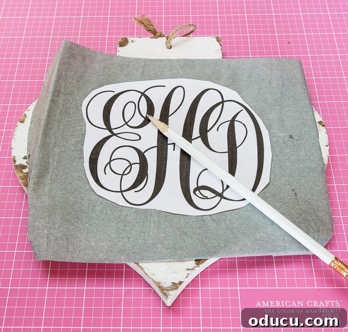 Artisan Rustic Monogram Wood Decor 7 transfer-a-monogram-to-wood so you can carve it
