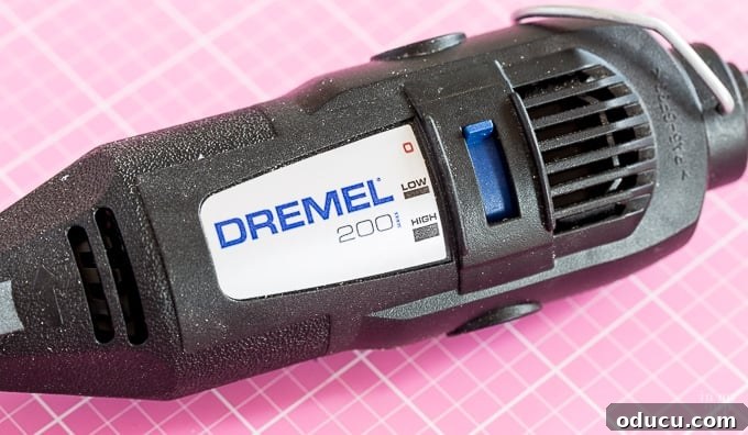 Artisan Rustic Monogram Wood Decor 9 dremel-rotary-tool