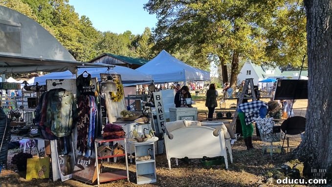 Nest Fest Wonders Near Charlotte 11 Charming vintage and handcrafted items displayed at Nest Fest