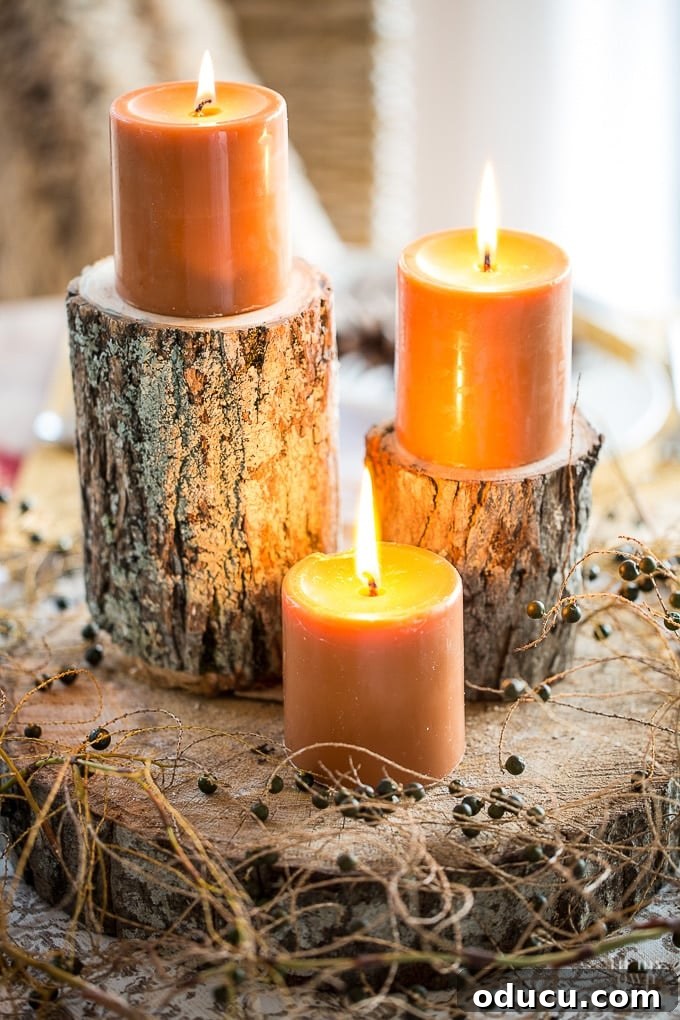 Crafting a Perfect Round Tablecloth for Thanksgiving 6 Thanksgiving table centerpiece idea