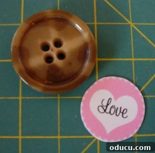 DSCN6422_edited-1 Valentine button craft for gift tube decoration.