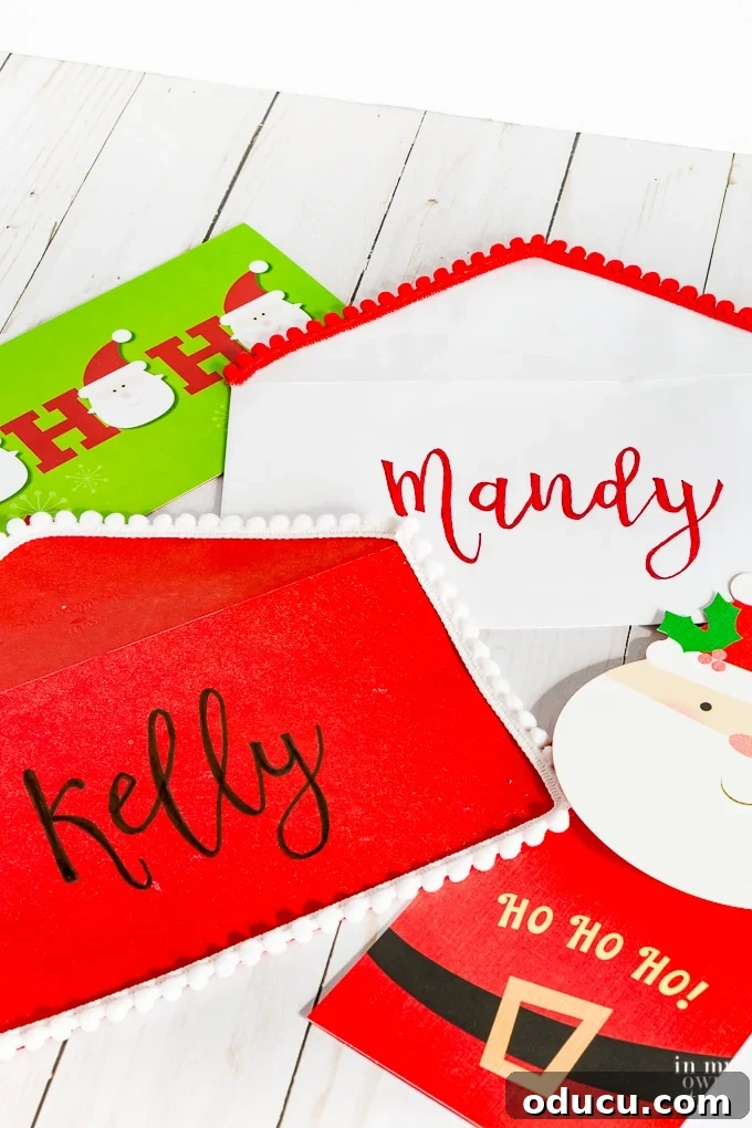 Fast and festive easy gift wrapping ideas for money and gift cards presented creatively