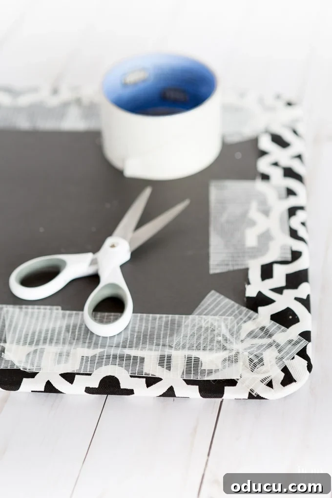 Ring in the New Year with Sparkling Cocktail Stirrers 9 Fitting Foam Board into Tray