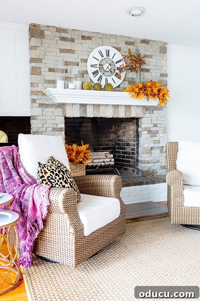 Lake House Living A DIY First Year 21 Autumn home decorating inspiration with a cozy and eclectic feel