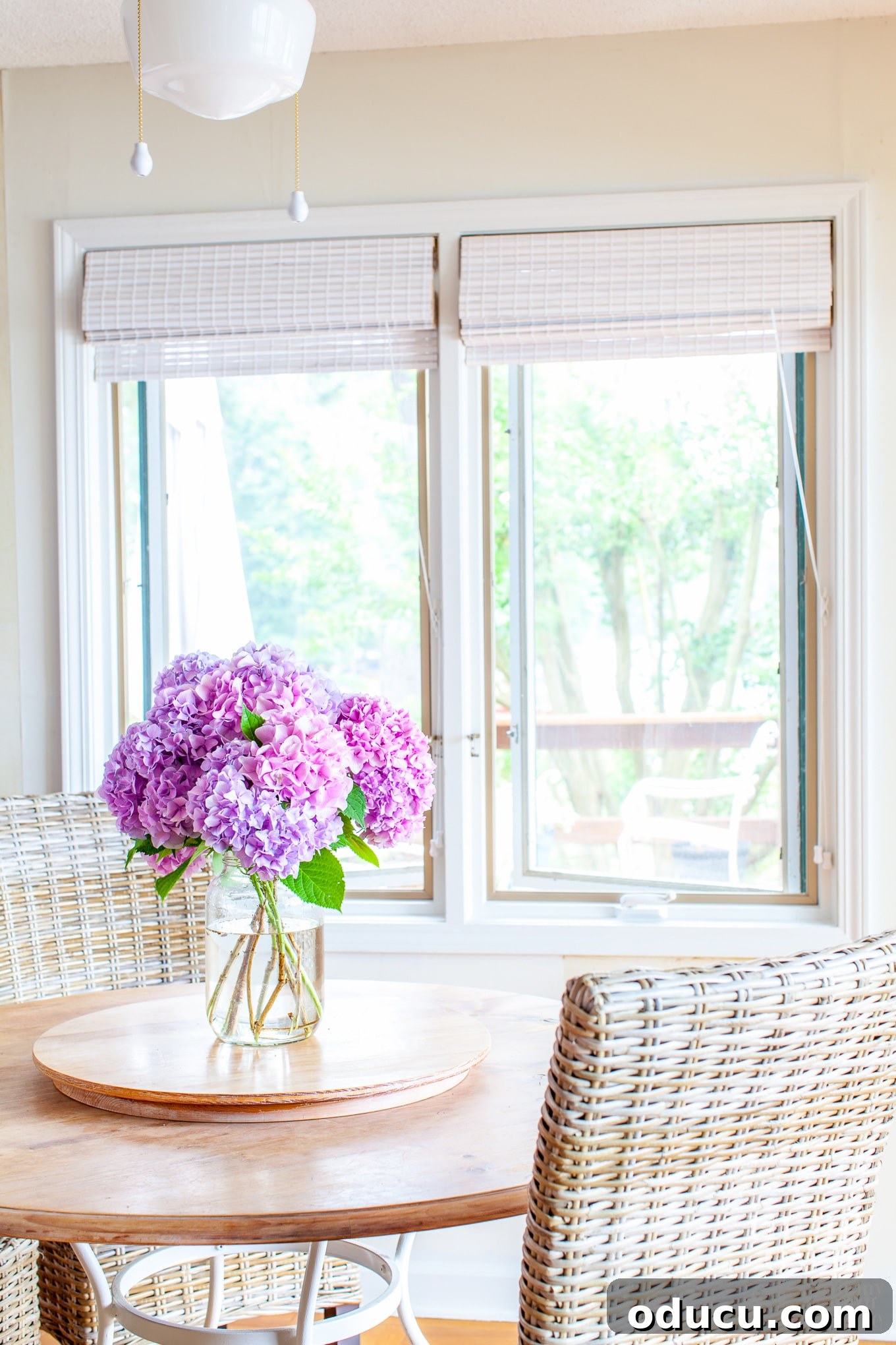 Lake House Living A DIY First Year 43 Affordable coastal decor window treatments for a bright kitchen space