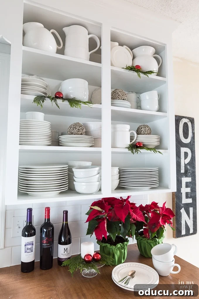 Flawless Cabinet Painting: Your Guide to a Factory-Smooth Finish 28 Christmas decorating ideas for kitchen shelves