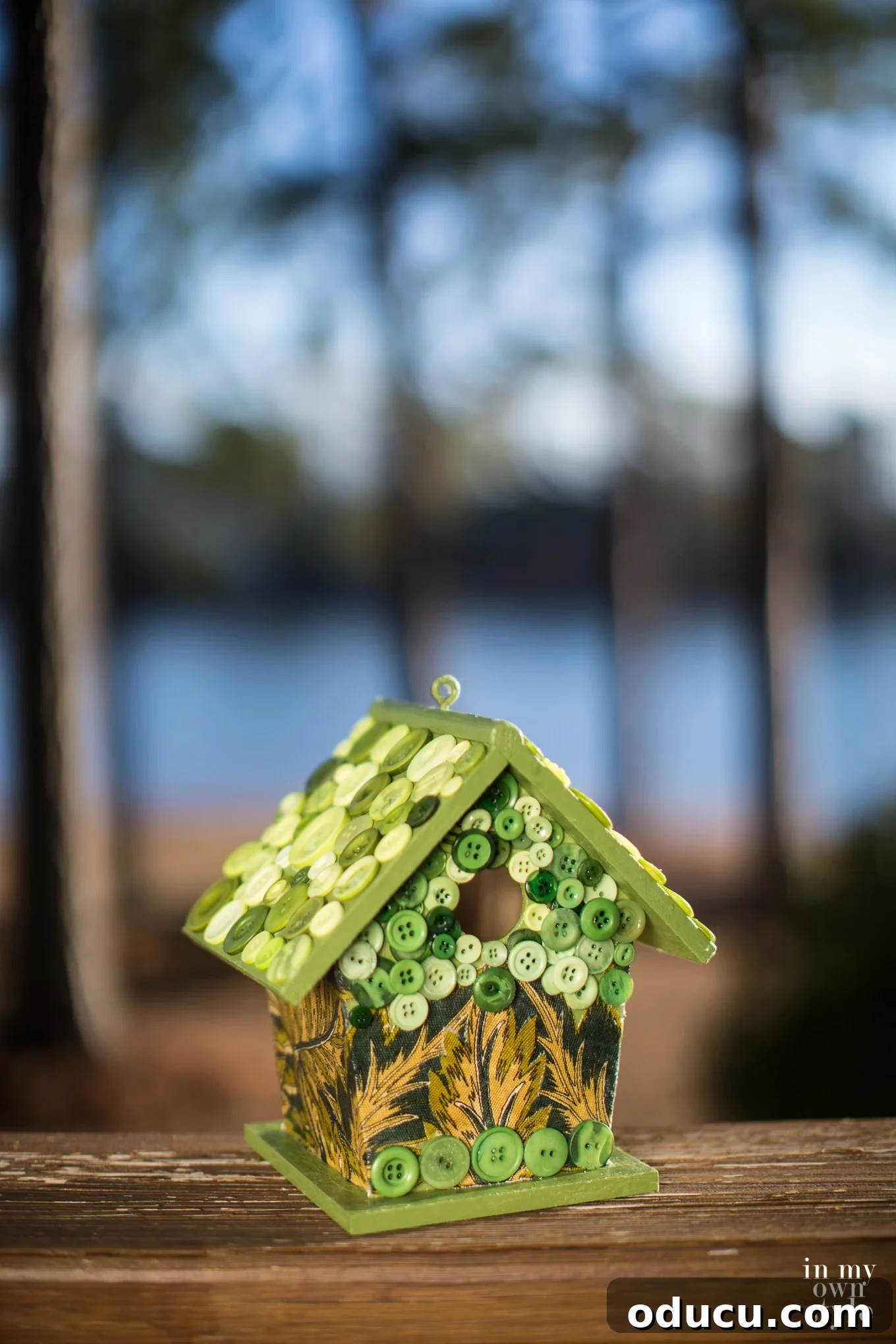 Elevate Your Birdhouse Decor 15 Detailed View of Decorative Birdhouse Embellishments