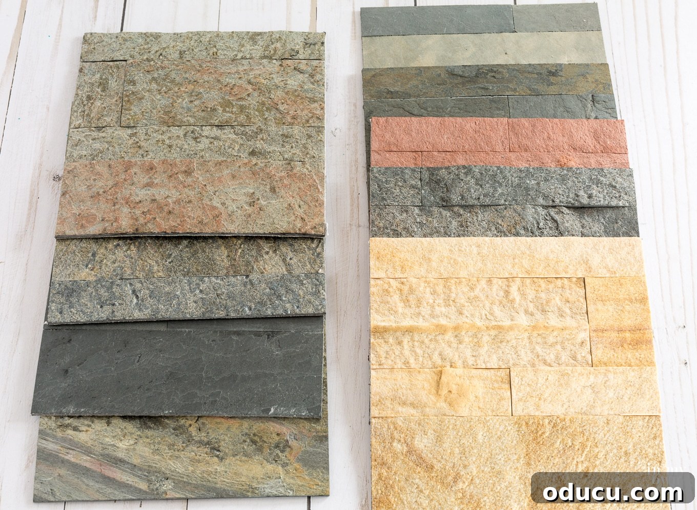 Modern Subway Tile Backsplash Inspiration for Kitchens 16 Aspect peel and stick lightweight stone tile color options