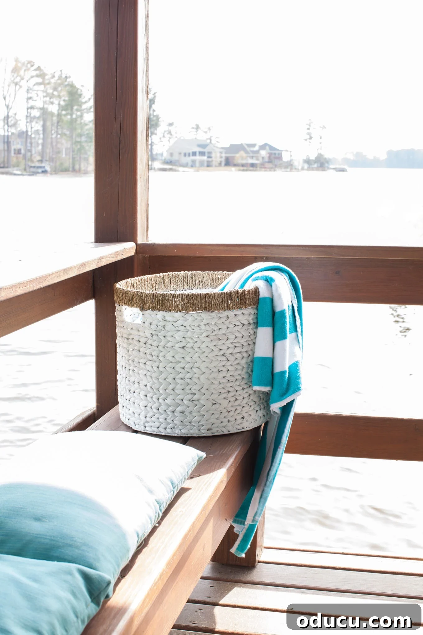 My Signature Pom Pom Basket 4 Decorating with versatile storage baskets