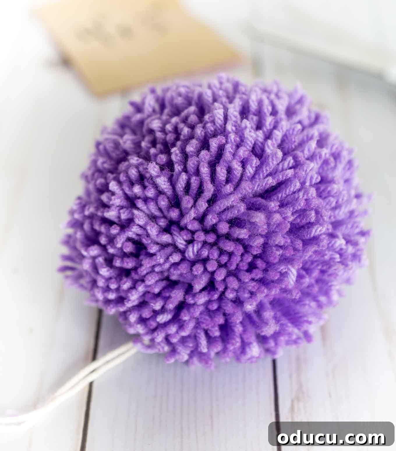 My Signature Pom Pom Basket 10 Easy steps to create a yarn pom pom ball