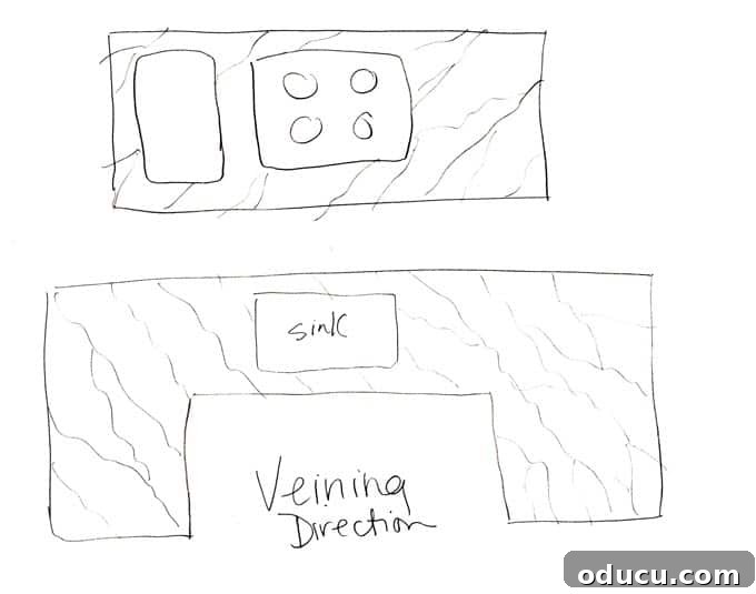 How to paint faux marble and veining