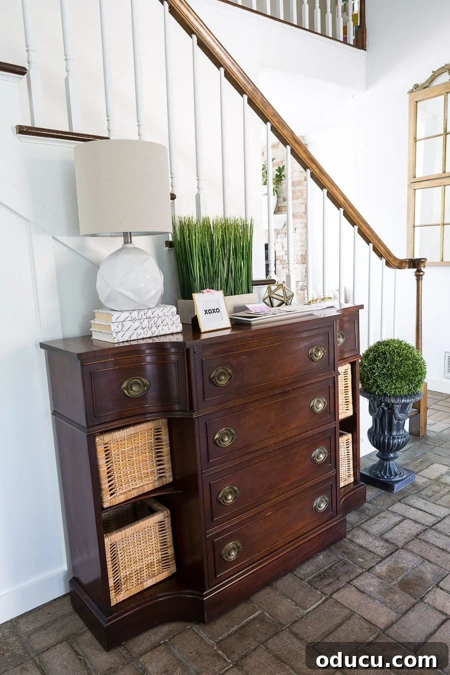 Transform Your Staircase into a Secret Storage Haven 10 How to create a board and batten wall under a staircase with a concealed door.