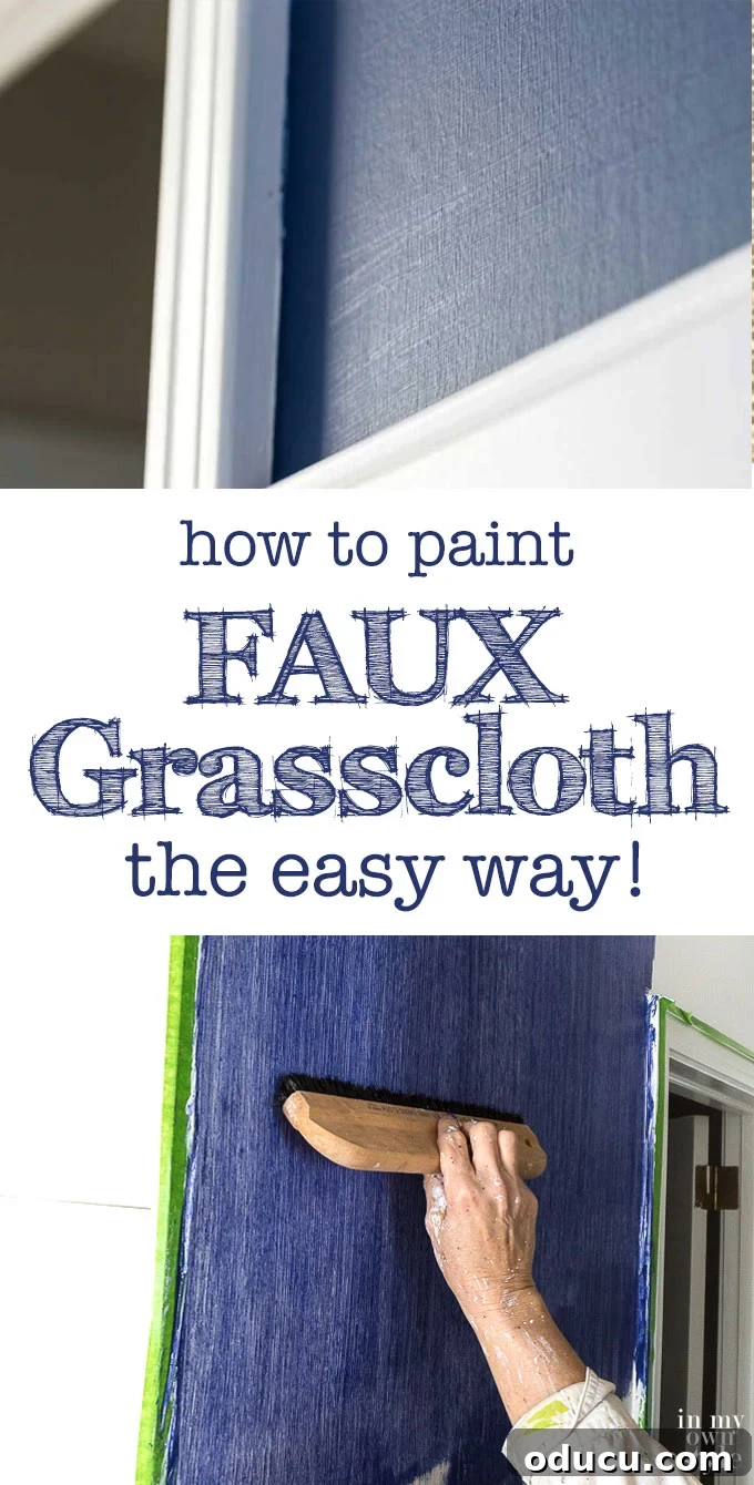 Transform Your Walls With Easy Faux Grasscloth 14 Faux grasscloth painting technique. How to paint faux grasscloth on walls the easy way.
