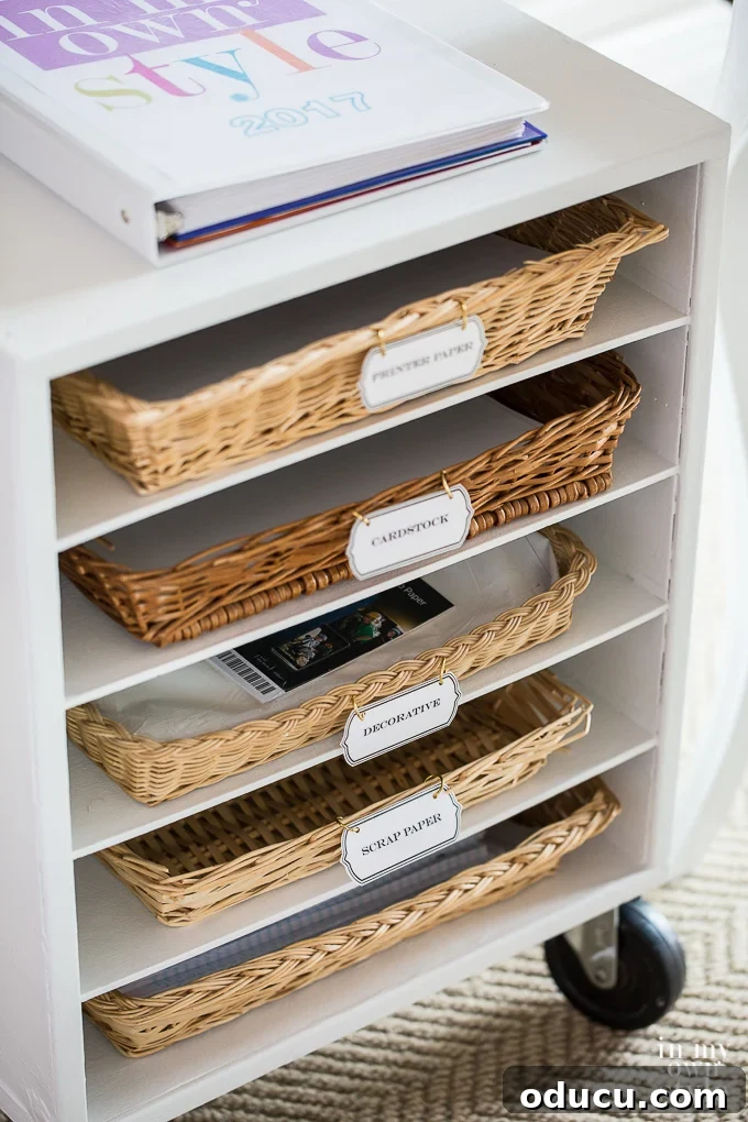 Bloggers home office and customized daily planner
