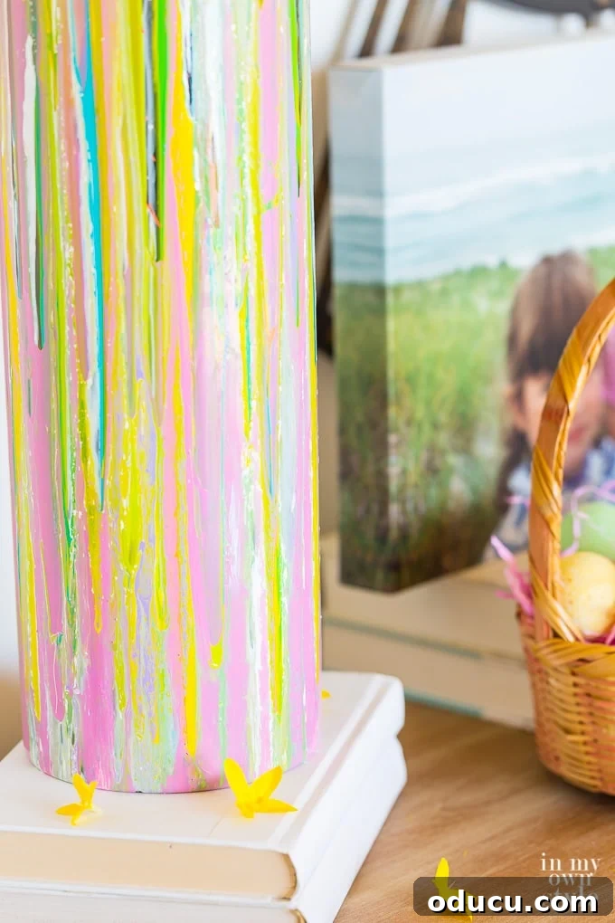 Vibrant Glass Vases: Spring's Decorative Touch 18 Painting a glass vase step-by-step tutorial