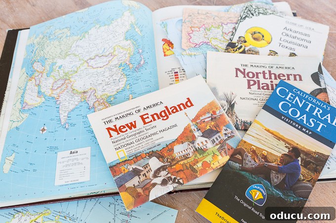 Globetrotting Laundry Room: DIY Map Wallpaper Project 13 Supplies needed for DIY map wallpaper step by step tutorial