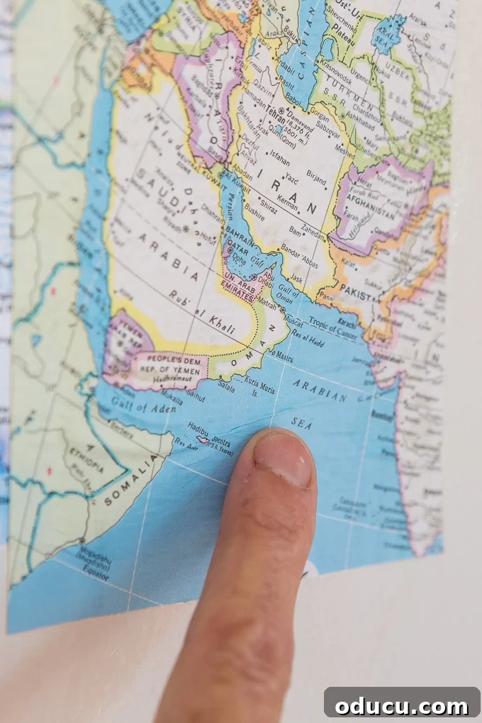 Globetrotting Laundry Room: DIY Map Wallpaper Project 22 DIY map wallpaper step by step tutorial that shows how to remove wrinkles that may appear when applying maps and or paper to walls