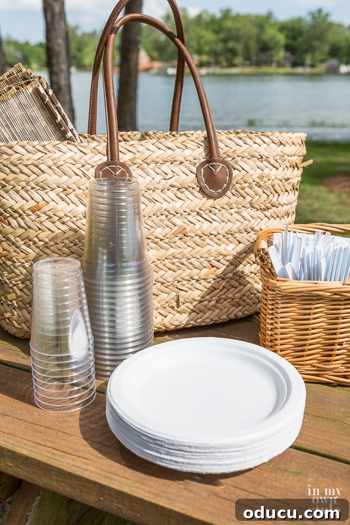 Your Secret Weapon for Stellar Outdoor Parties 5 Effortless entertaining tips for outdoor gatherings, showcasing beautiful and functional accessories.