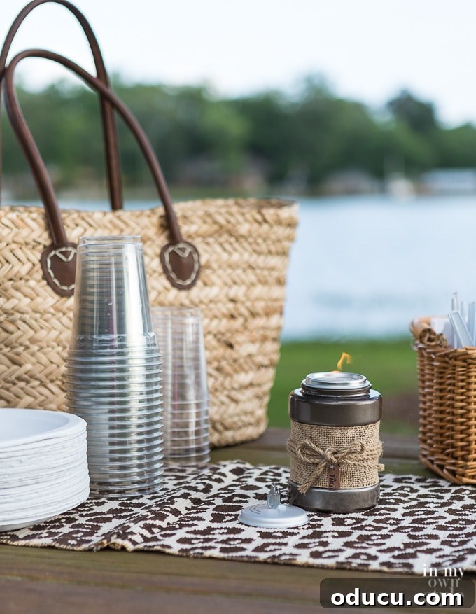 Your Secret Weapon for Stellar Outdoor Parties 6 Fast outdoor party setup ideas, demonstrating quick and stylish preparations for any occasion.