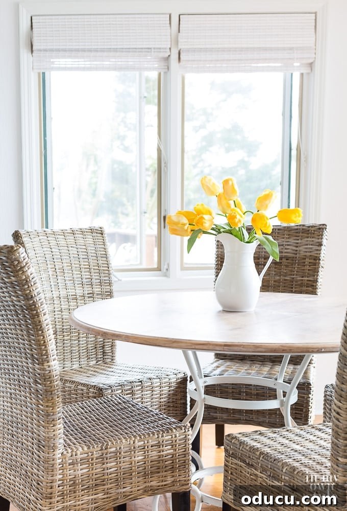 Elevate Your Dining Room with Textured Wallpaper 8 White kitchen with white burlap textured wallpaper