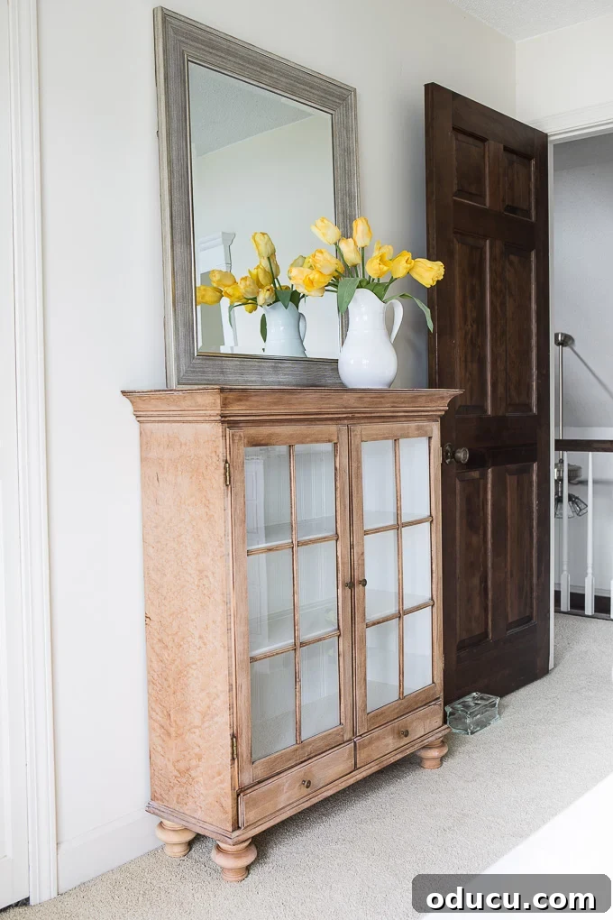 Chic Door Stop Ideas 5 Glass block doorstop elegantly securing a door open on a carpeted surface
