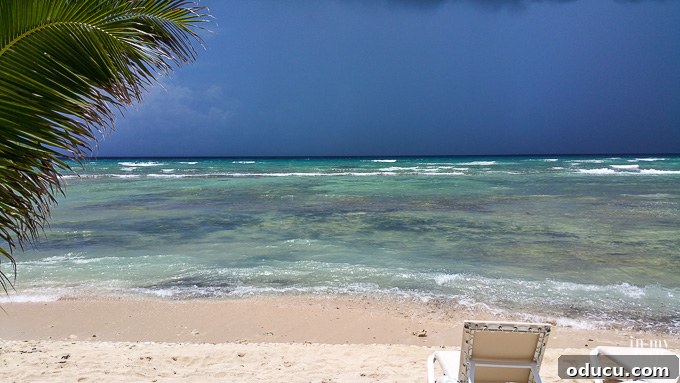 A Taste of Heaven: El Dorado Seaside Suites Mexico 17 A storm brewing along the beautiful coast of the Riviera Maya