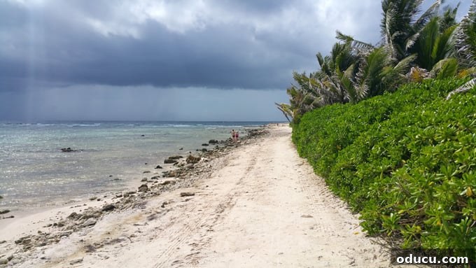 A Taste of Heaven: El Dorado Seaside Suites Mexico 19 Storm-over-water along the coast of Riviera Maya in Mexico