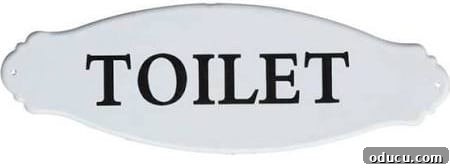 Chic French Inspired Door Plaques 2 Classic French enameled sign example