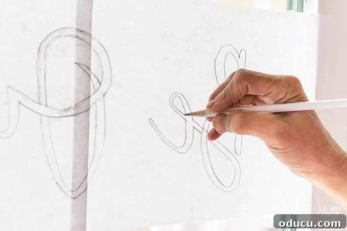 Craft a Custom Pom Pom Pillow 8 How to transfer a printed image to fabric