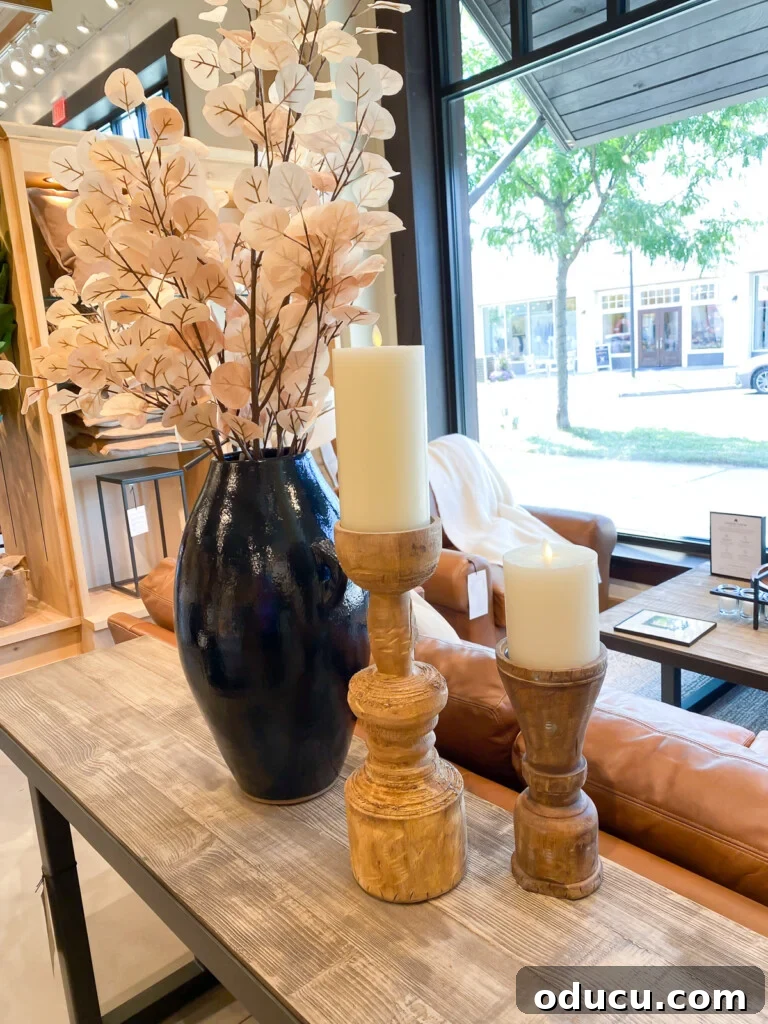 Make The Most Of September 5 An inviting display of fall decorations at a home goods store, offering inspiration for seasonal styling.