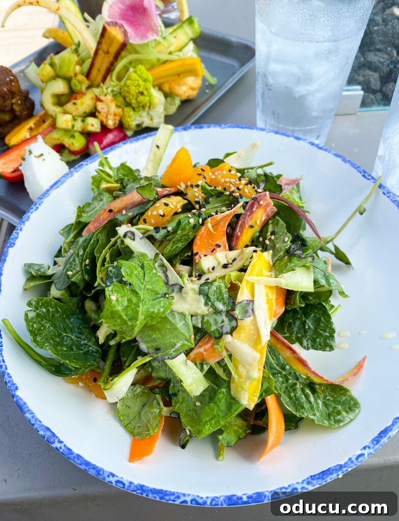 Make The Most Of September 7 A vibrant and healthy salad, suggesting a delicious meal during a day trip.