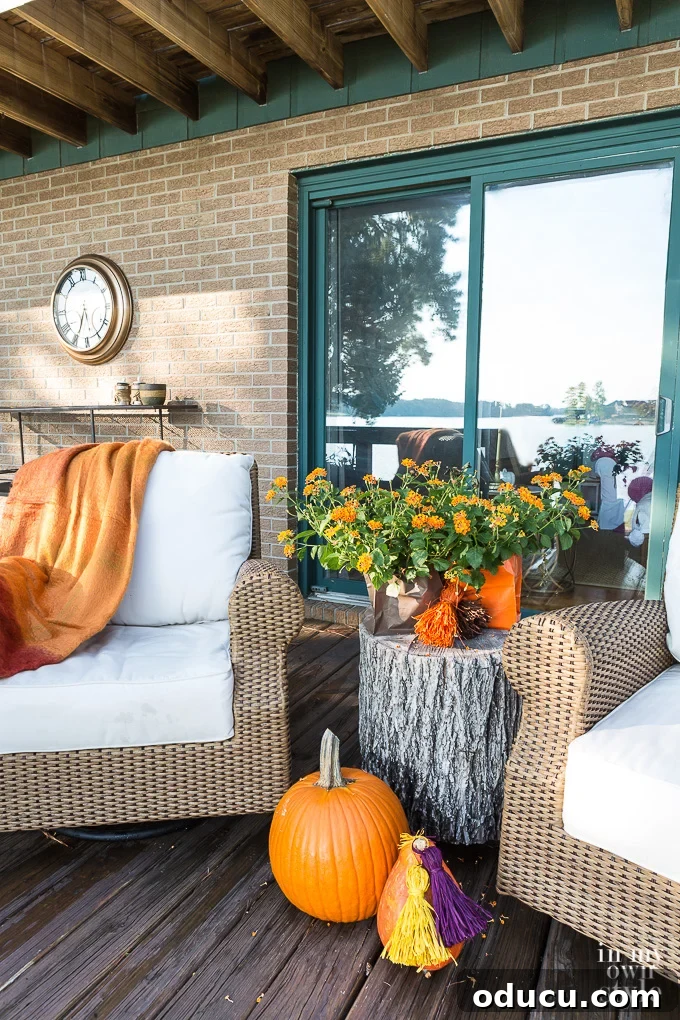 Falling for Our Home: An Autumn Showcase 12 Lake house in the fall