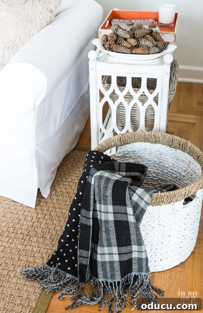 Falling for Our Home: An Autumn Showcase 9 White decor for fall