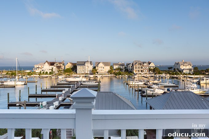 Design Dreams Unveiled at the Southern Living Idea House 7 Breathtaking morning view from the porch of the Inn at Bald Head Island, NC