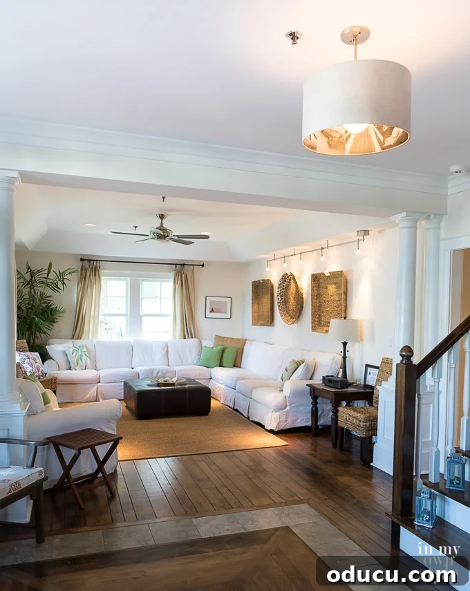 Design Dreams Unveiled at the Southern Living Idea House 8 Coastal-inspired interior decor at The Inn at Bald Head Island, featuring neutral tones and elegant touches