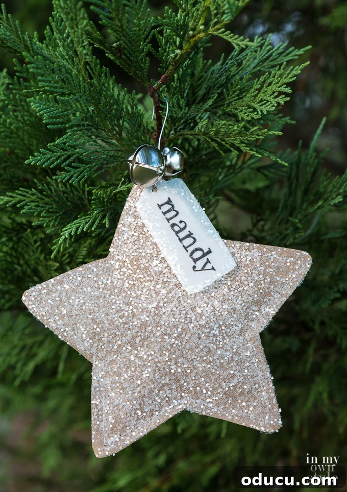 Hidden Treasure Star Ornament for Christmas 6 Handmade Christmas Star Ornament with Surprise gift inside