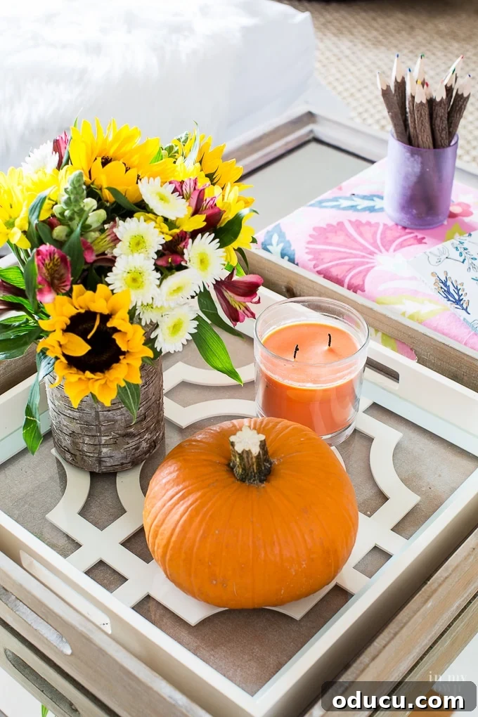 Friday Inspiration Fuel for Ideas 2 How to decorate with trays for fall, showcasing unique personal style in home decor