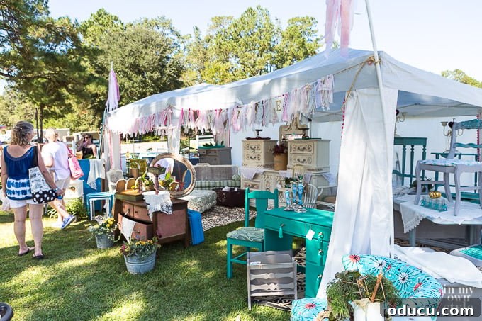 Rustic Riches: A French Flea Market Chronicle 11 A day at the French Country Flea Market with various collectibles