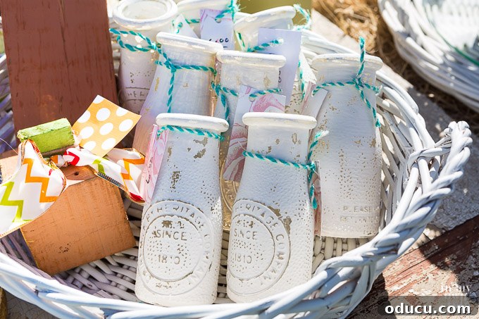 Rustic Riches: A French Flea Market Chronicle 29 Painted bottles with raised writing for home decor