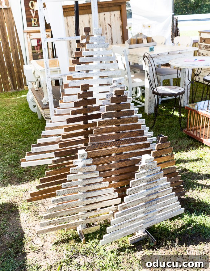 Rustic Riches: A French Flea Market Chronicle 40 Eclectic dining table with mixed chair styles at the flea market