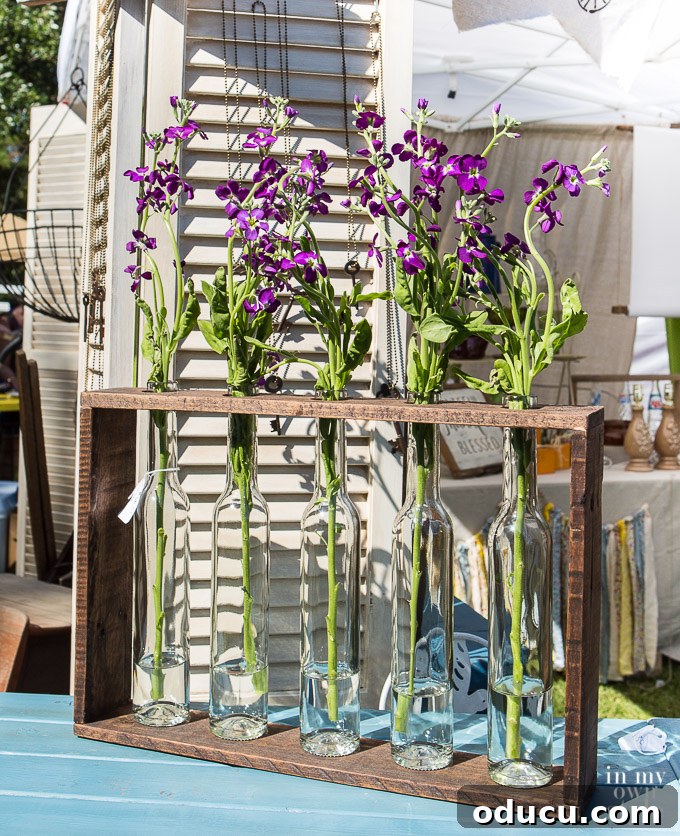 Rustic Riches: A French Flea Market Chronicle 41 Clever Christmas decorations displayed at the flea market