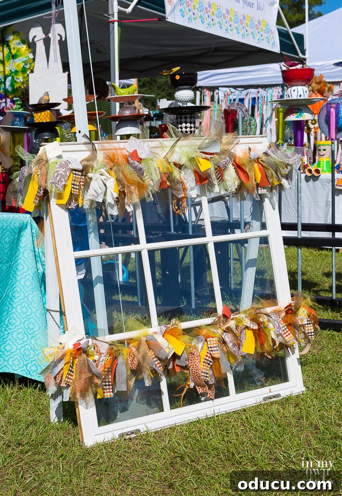 Rustic Riches: A French Flea Market Chronicle 44 More colorful decor items on display