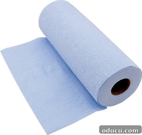 Soft shop towels for buffing Annie Sloan wax to a perfect sheen.