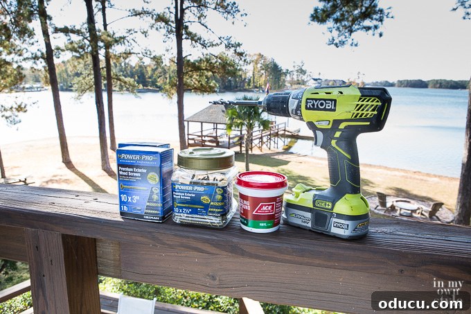 Elevate Your Curb Appeal Nu-Wood Exterior Makeover 12 Supplies needed for Nu-Wood shutter installation: screws, drill, spackle, level, paint