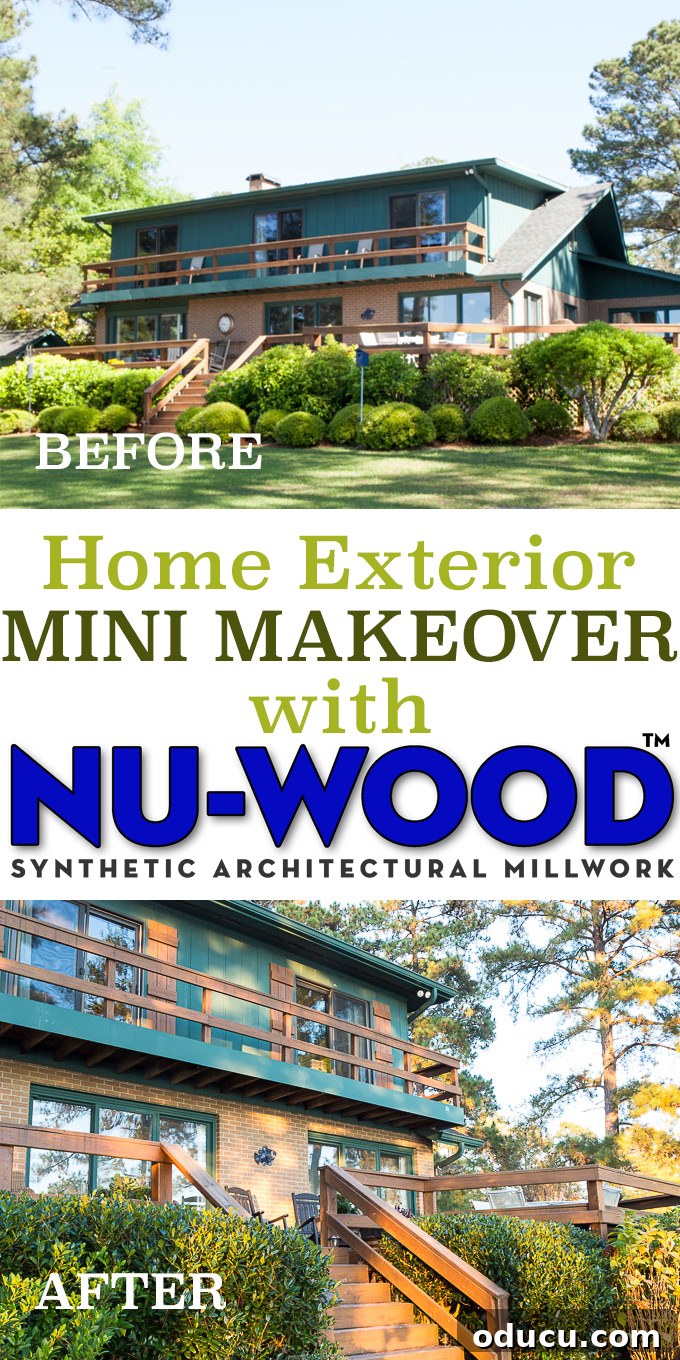 Elevate Your Curb Appeal Nu-Wood Exterior Makeover 25 Home exterior makeover ideas on a budget using Nu-Wood millwork and shutters, focusing on faux wood aesthetics for lasting appeal. #nuwood #homeimprovement #exteriorhomemakeover