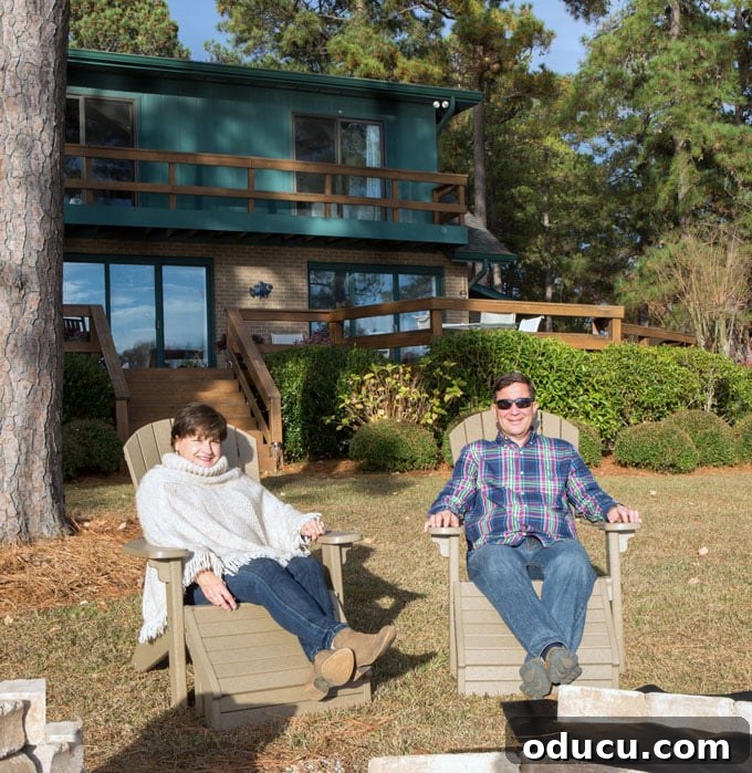Elevate Your Curb Appeal Nu-Wood Exterior Makeover 9 Lake house living with a new design perspective