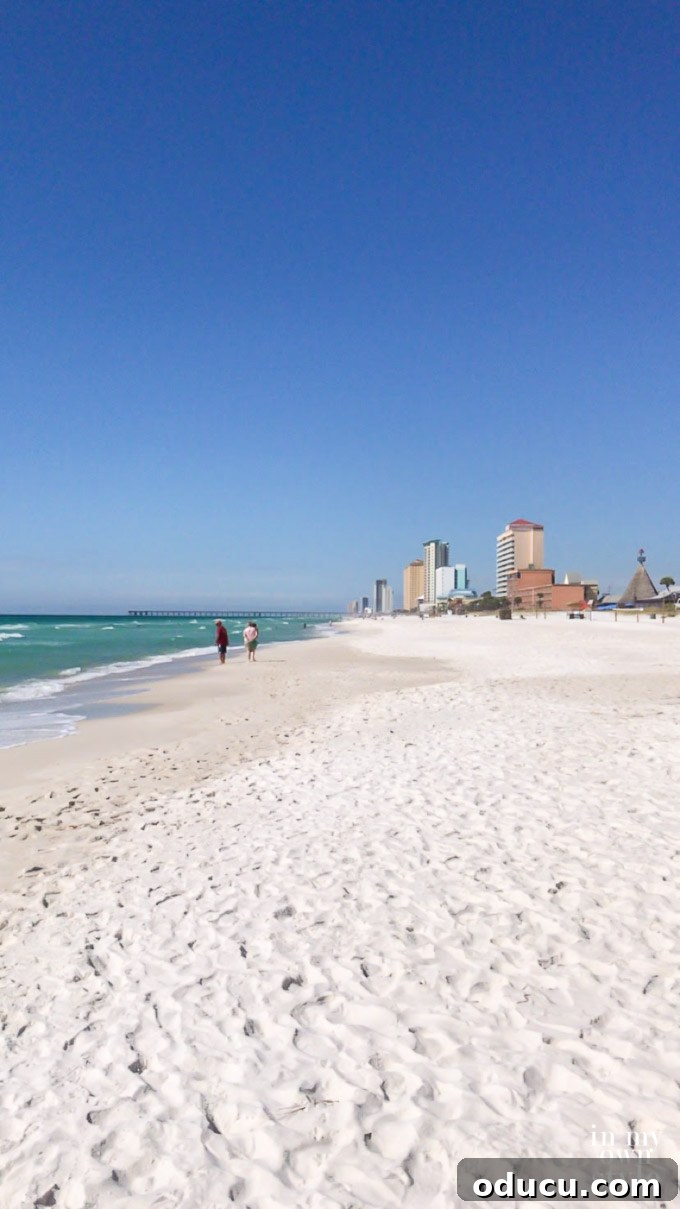 Panama City Beach Decor: Uncovering Coastal Gems 3 Map of Panama City Beach Florida in the Panhandle