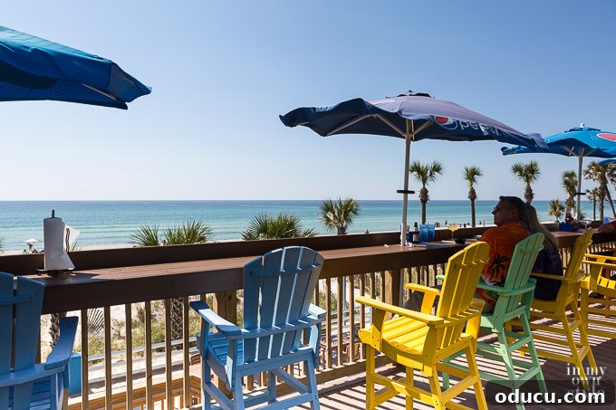 Panama City Beach Decor: Uncovering Coastal Gems 24 Where to eat in Panama City Beach Florida - Barefoot Hideaway Grill outdoor dining