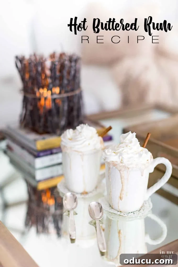 Festive Folds and Finishing Touches 6 Hot buttered rum recipe, a perfect winter time alcoholic drink for cozy evenings