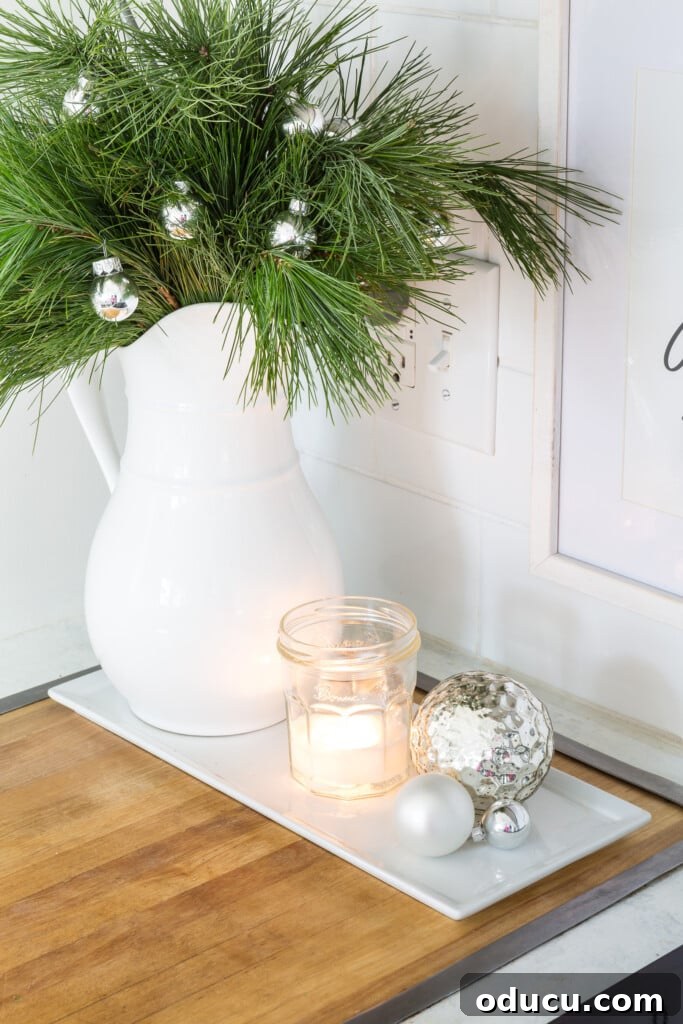 Simple and natural Christmas decorating ideas